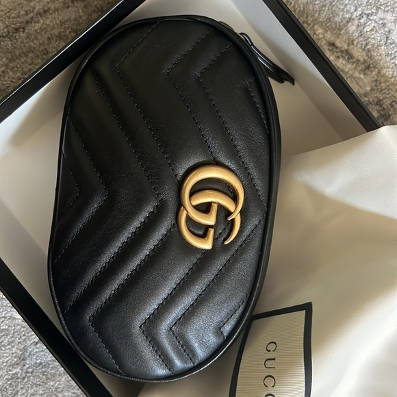 Gucci Black Maltese belt bag - Picture 7 of 16